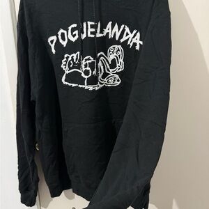 Champion Black Graphic Hoodie